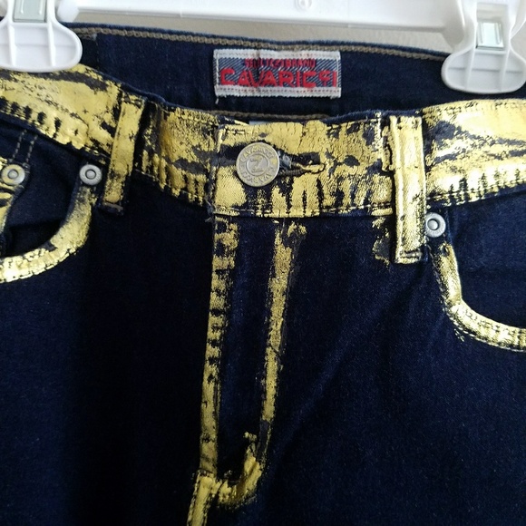 Cavaricci Gold Jeans - Picture 2 of 5